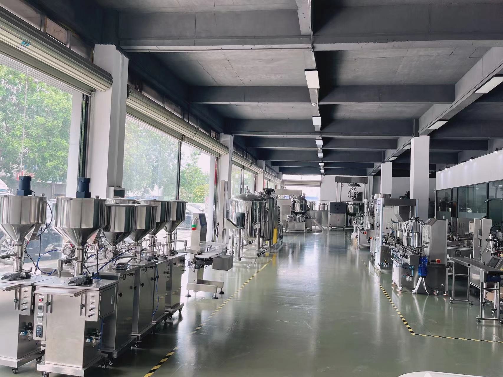 Guangzhou Weidong Trade Co., Ltd. factory production line