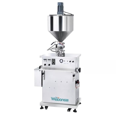Small Semi Automatic Filling Machine Water Seay Operation