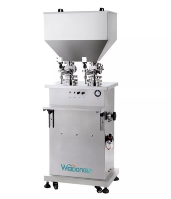 Small Semi Automatic Filling Machine Water Seay Operation