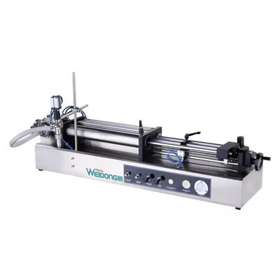 Semi Automatic Paste Cosmetic Liquid Filling Machine For 10-250ML Bottle
