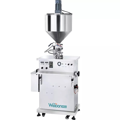 Rustproof 316L Vertical Filling Machine , 50HZ Semi Automatic Liquid Filling Machine