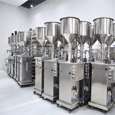 Rustproof 316L Vertical Filling Machine , 50HZ Semi Automatic Liquid Filling Machine