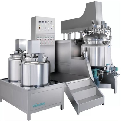 Stable Practical Vacuum Emulsifying Homogenizer , 220V Vacuum Homogenizer Cream Mixer