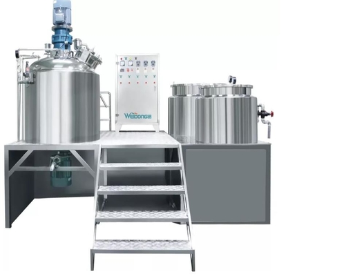 Stable Practical Vacuum Emulsifying Homogenizer , 220V Vacuum Homogenizer Cream Mixer