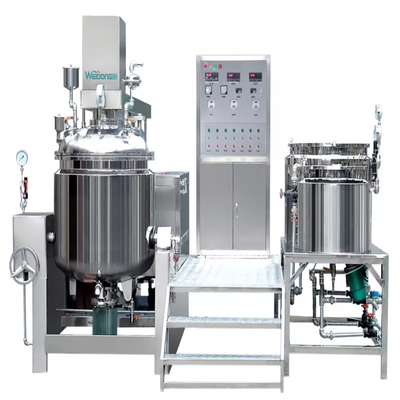 Stable Practical Vacuum Emulsifying Homogenizer , 220V Vacuum Homogenizer Cream Mixer
