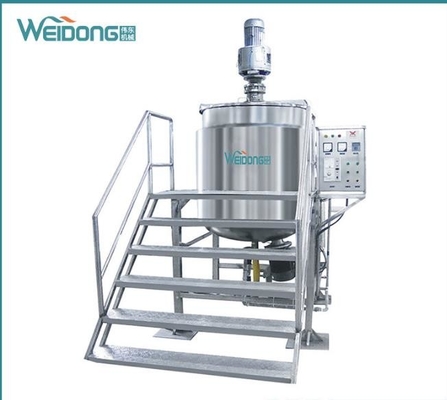 5.5KW Automatic Lotion Mixing Machine , Antirust Body Cream Making Machine