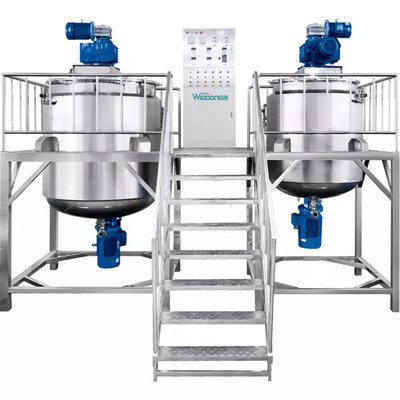 500L Rustproof Cosmetic Cream Making Machine Multipurpose Industrial