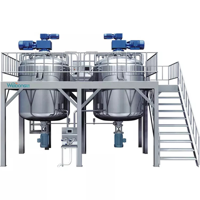 500L Rustproof Cosmetic Cream Making Machine Multipurpose Industrial