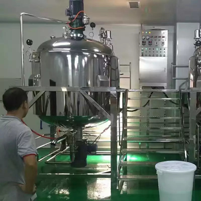 Multipurpose Stable Cream Emulsifier Mixer , Medicine Vacuum Emulsification Machine