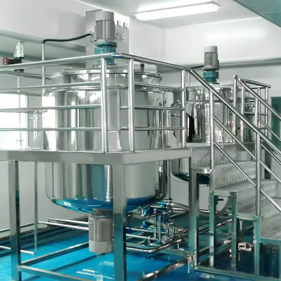 Multipurpose Stable Cream Emulsifier Mixer , Medicine Vacuum Emulsification Machine
