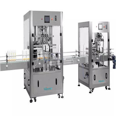 Rustproof 380V Automated Filling Machine For Liquid Bottle 10-5000g