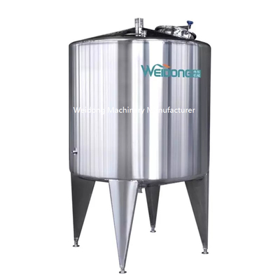 Movable 500L Stainless Steel RO Tank , Multipurpose SS Tank For RO Water