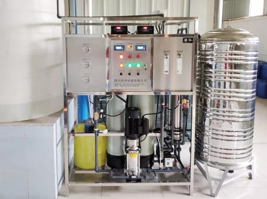 ISO9001 Secondary RO Water Purifier Machine Stainless Steel 304/316