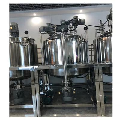 50-5000L Cosmetic Emulsifier Homogenizer 2.2-30KW High Performance
