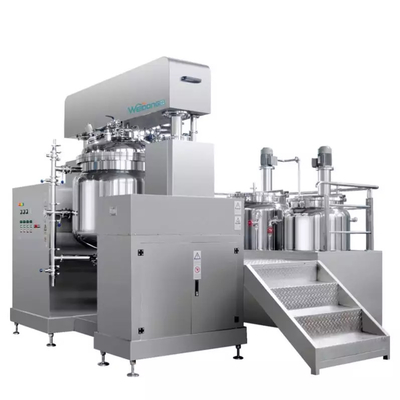 Rustproof Vacuum Cosmetic Emulsifier Mixer Homogenizer Stable 63RPM