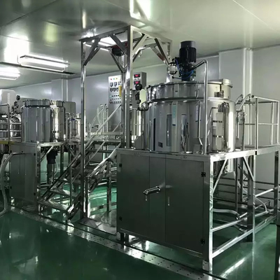 Rustproof Vacuum Cosmetic Emulsifier Mixer Homogenizer Stable 63RPM