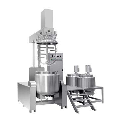 Stable 7.5KW Vacuum Emulsifier Homogenizer Mixer For Cosmetics