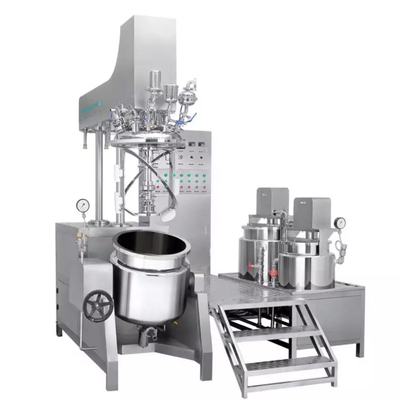 Stable 7.5KW Vacuum Emulsifier Homogenizer Mixer For Cosmetics