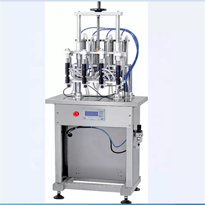 Perfume Oil 220V Automated Filling Machine 4 Heads SUS304 Material