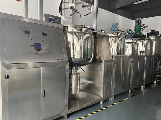 5000L Shampoo Cosmetic Emulsifier Mixer Machine Multipurpose 3000R/Min