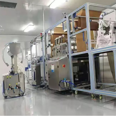 PLC Stable Cosmetic Packaging Equipment , Multifunctional Hair Film Making Machine