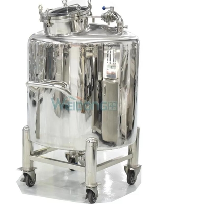 Biotechnology 500L Mixing Tank Agitator Moveable Multi Function