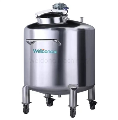 0.6MPa Rustproof Mixing Tank Agitator Industrial For Soy Sauce