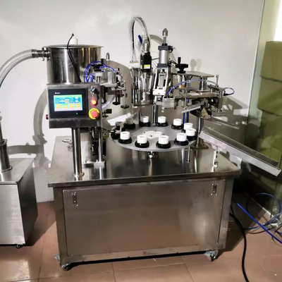 Cream Automatic Tube Filling And Sealing Machine Pneumatic Driven
