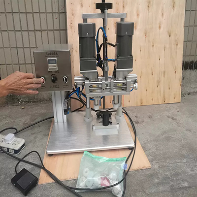 Rustproof 60W Screw Capping Machine Multipurpose For Bottles