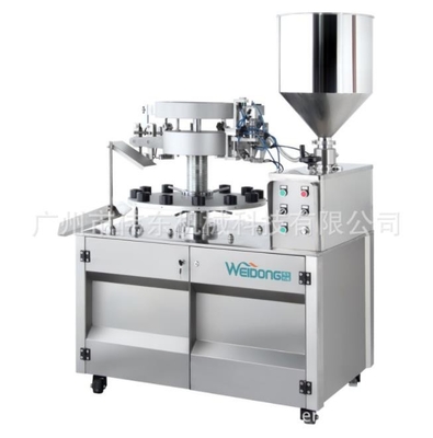 Multifunctional Paste Filling And Sealing Machine Leakproof 15can/Min