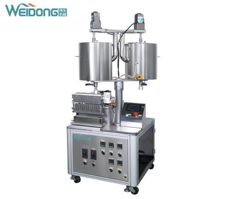 Stainless Steel Lipstick Filling Machine , Multifunctional Automatic Bottling Line