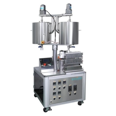 Stainless Steel Lipstick Filling Machine , Multifunctional Automatic Bottling Line