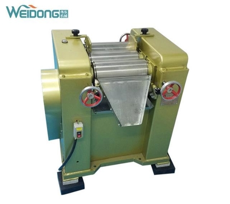 Small Three Roll Cosmetic Grinding Machine Multifunctional For Laboratory