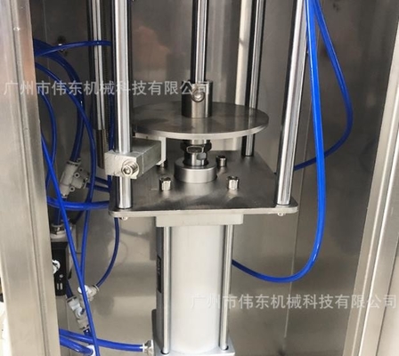 Vertical Pneumatic Cosmetic Liquid Filling Machine Explosionproof Semi Automatic
