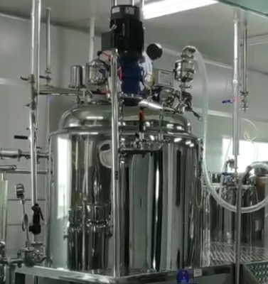 5-2000L Cosmetic Vacuum Homogenizing Emulsifying Mixer 7.5 kW 220V 380V