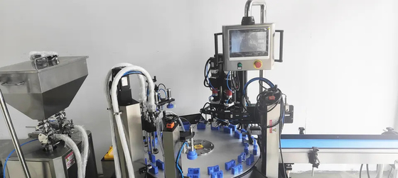 All In One Liquid Filling And Capping Machine For Cosmetic Cream Juice Beverage