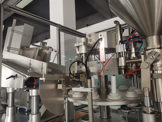 8000BPH Aluminum Tube Filing And Sealing Machine For Composite Pipe