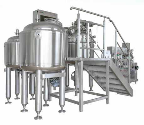 Homogenizer Ointment Vacuum Emulsifier Mixer For Cosmetic Cream Making