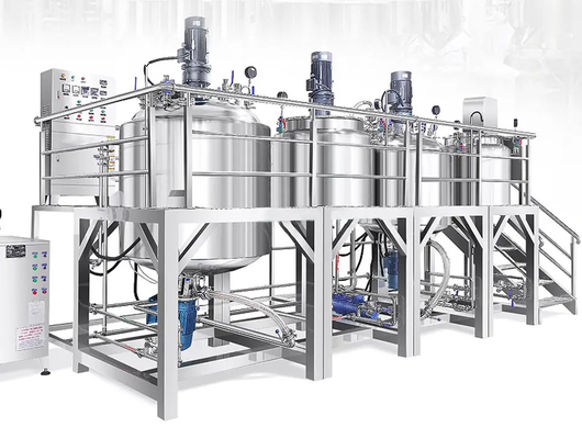 Homogenizer Ointment Vacuum Emulsifier Mixer For Cosmetic Cream Making