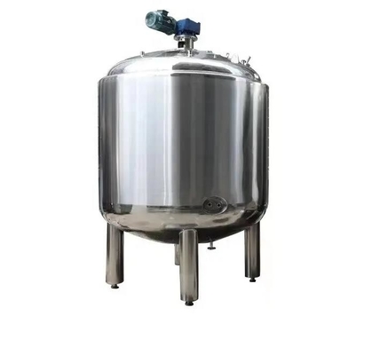 Moveable Sealed Storage Mixing Tank Agitator 500L Open Nonwoven Biotechnology