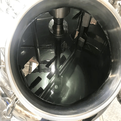 4200 R/Min High Speed Sterilization Two-way Stirring Emulsifier Machine Stainless Steel Cosmetic Emulsifying Pot