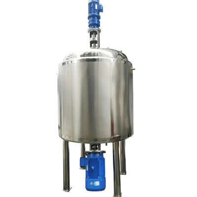 Vacuum Making Mixer Machine Emulsifying Homogenizer Tank SUS304/316 Large mixing and emulsifying machinery