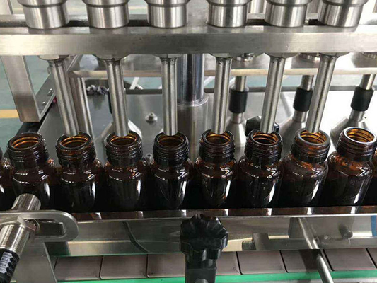 1000BPH Small Perfume Production Equipment Milk Bottle Filling Machine