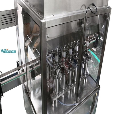 1000BPH Small Perfume Production Equipment Milk Bottle Filling Machine