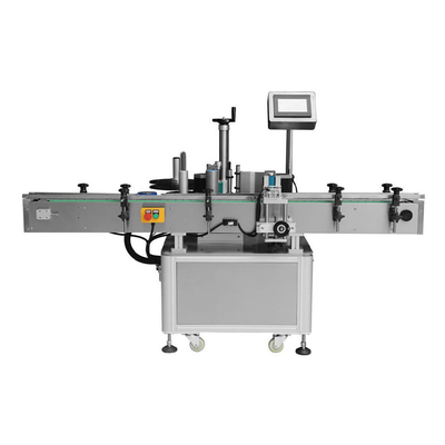 Intelligent Automatic Positioning Round Bottle Labeling Machine 25m / Min 0.8KW