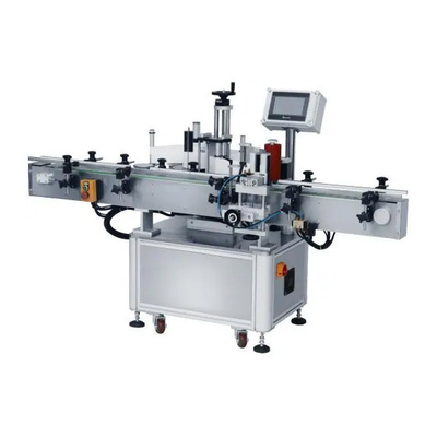 Intelligent Automatic Positioning Round Bottle Labeling Machine 25m / Min 0.8KW