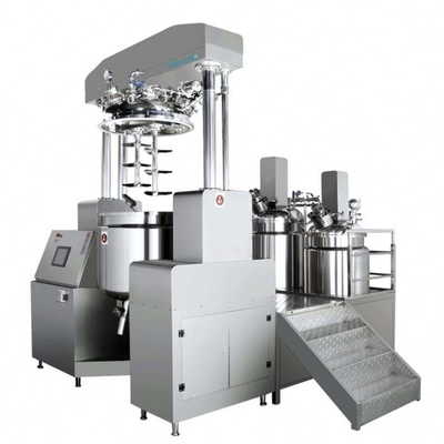 SUS304 316 Vacuum Homogenizing Emulsifier Mixer For Cosmetic Paste