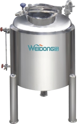 2MM Pot Thickness Auxiliary Equipment 1000L Open Tank Easy Operation