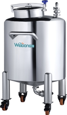 Sterile Stainless Steel Storage Tank For Purified Water 50L To 20T Capacity