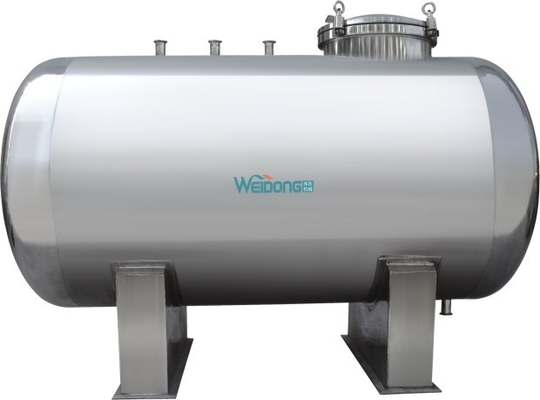 Sterile Stainless Steel Storage Tank For Purified Water 50L To 20T Capacity